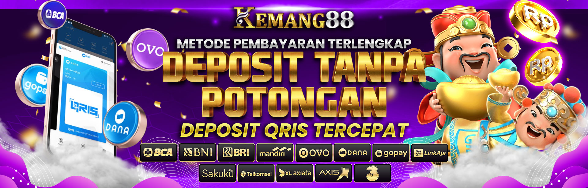 Deposit Pulsa & E-Wallet