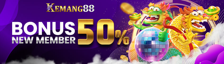 Bonus New Member 50%